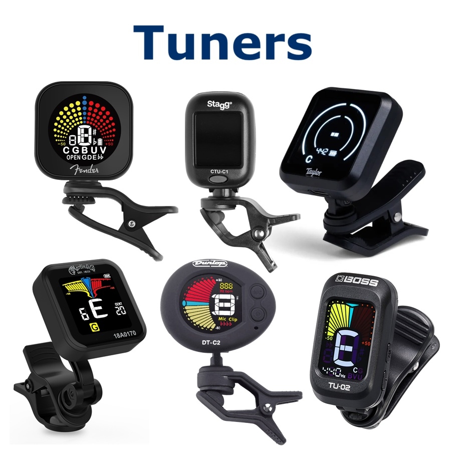 The best tuners for (electric) guitars, basses, and other string instruments