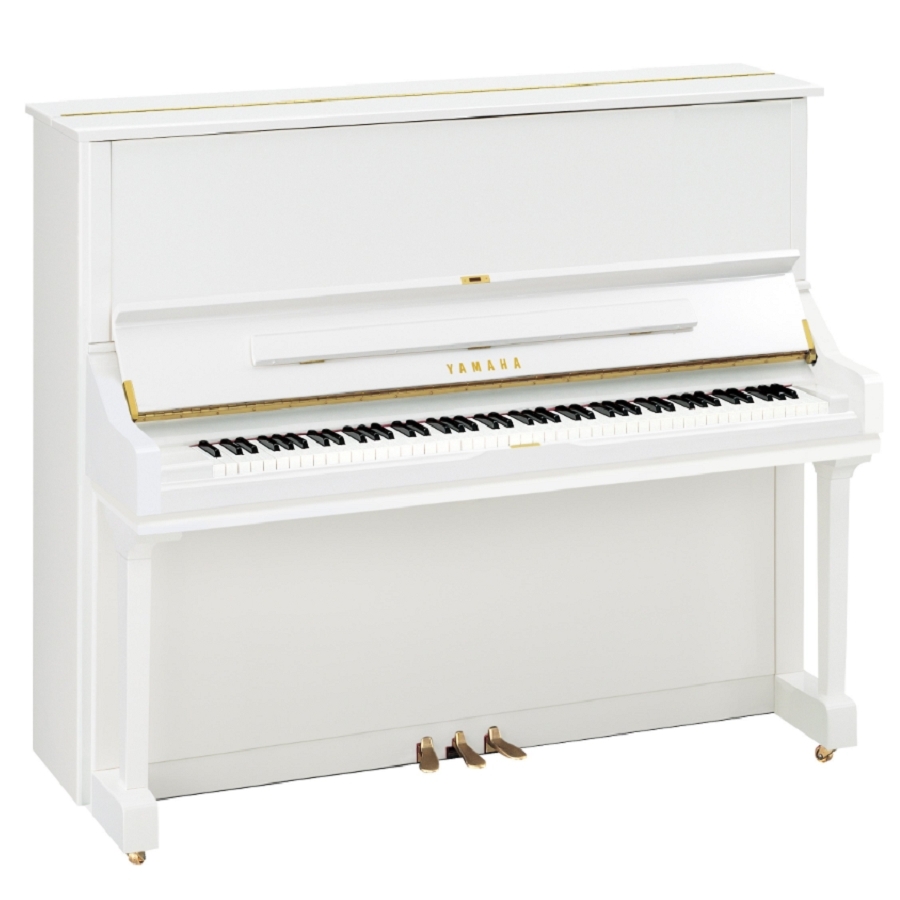 Witte piano 