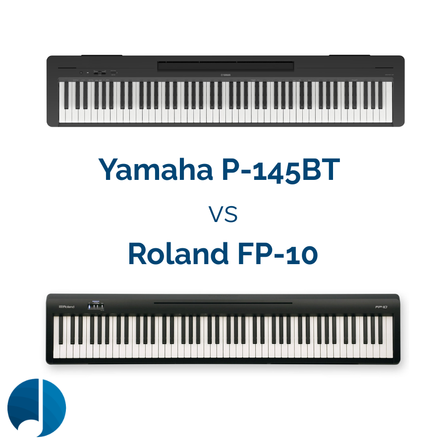 Vind jouw ideale digitale piano: Vergelijk de Yamaha P‑145BT en Roland FP‑10